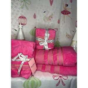 Juicy Couture Bath Towel Set-8 towels